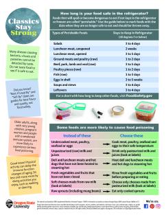 Focus on Food Safety for Older Adults monthly magazine page 2