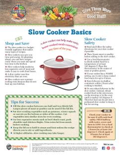 Slow Cooker Basics page 1