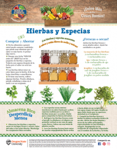 Heroe de Alimentos Mensual sobre Hierbas y Especias pagina 1 