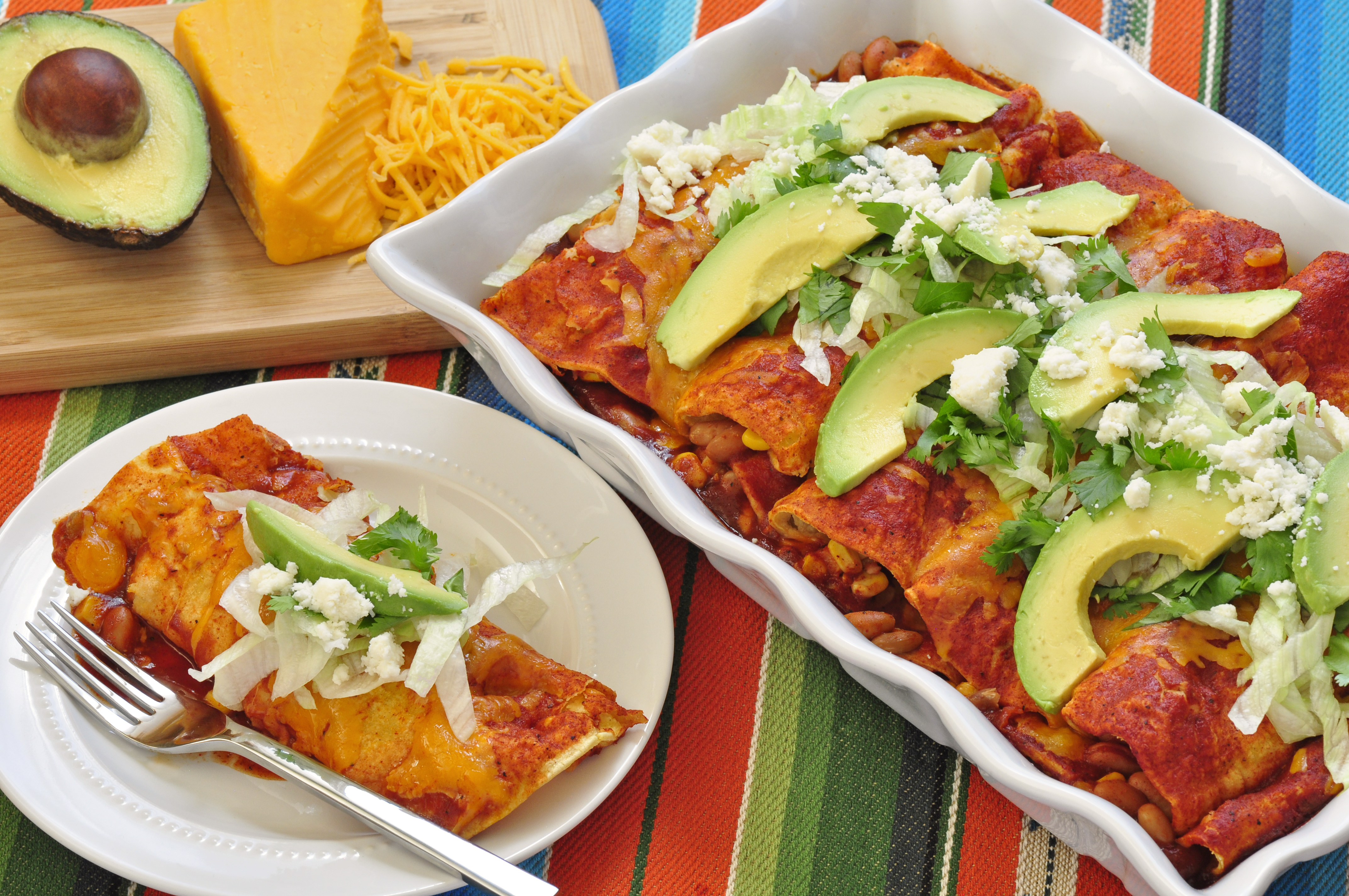 Easy Cheesy Enchiladas