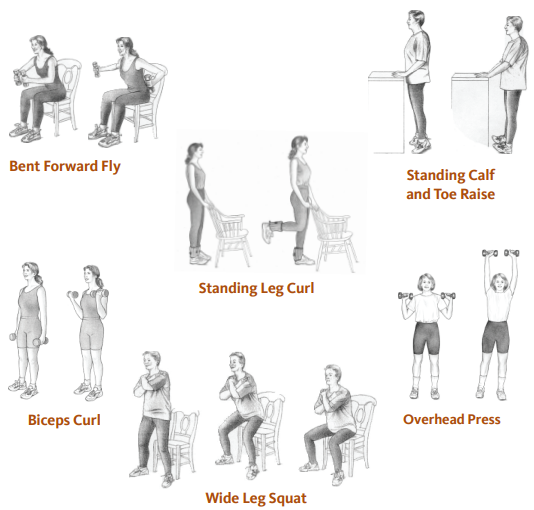 examples of strength exercises