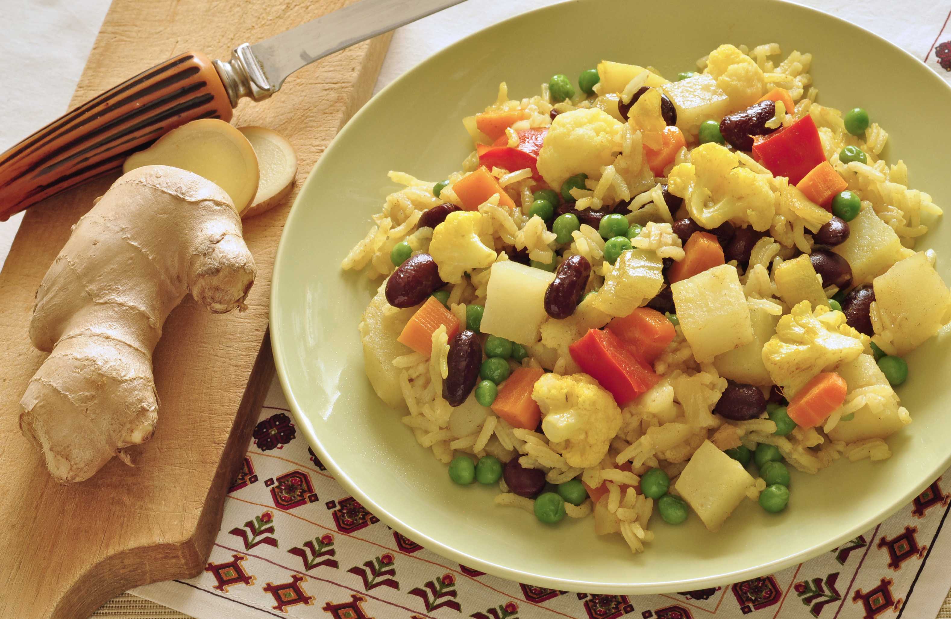 Vegetable and Rice Skillet Meal Image