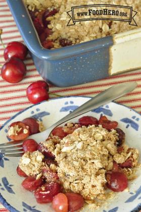 Photo of Cherry Oat Crumble