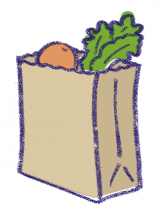 Grocery Bag Card