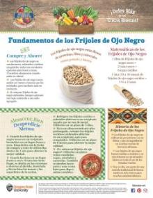 Frijoles de Ojo Negro Boletin Mensual pagina 1