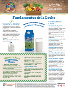 Heroe de Alimentos Mensual sobre Leche pagina 1 