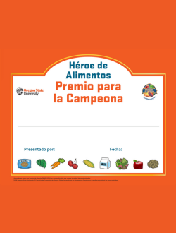 Plantilla de premios