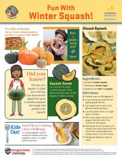 Fun with Winter Squash