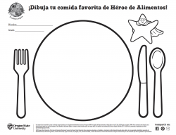 Dibuja tu comida favorita (nivel 1)