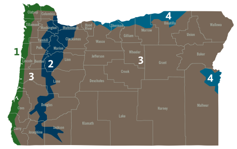 Garden Zones Map