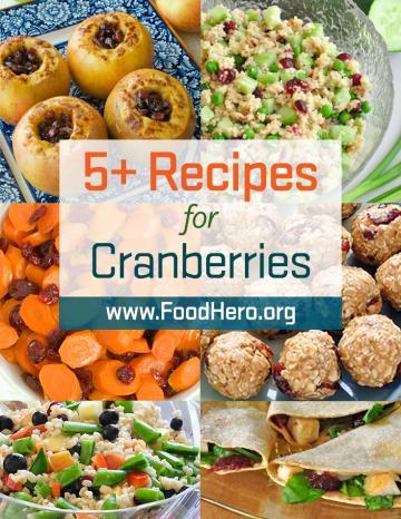 Recipes for Cranberries