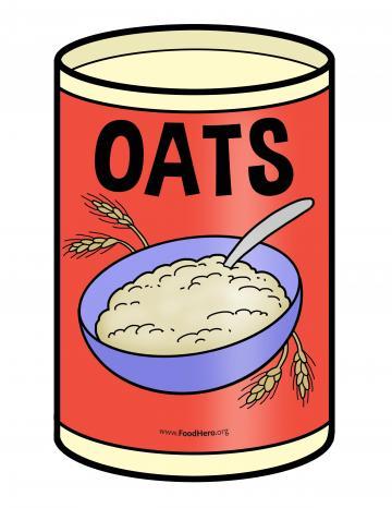 Oat Canister Illustration