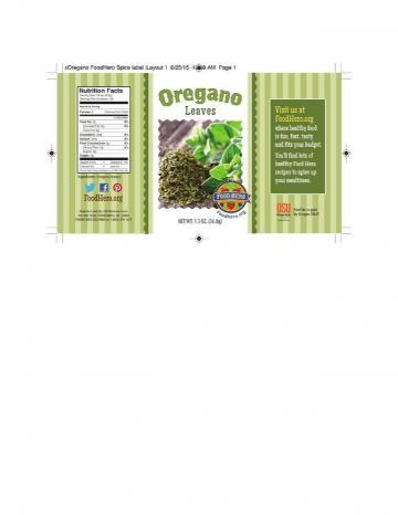 Dried Oregano