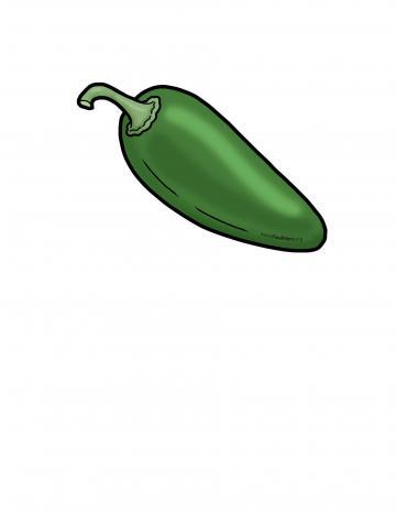 Jalapeno Illustration