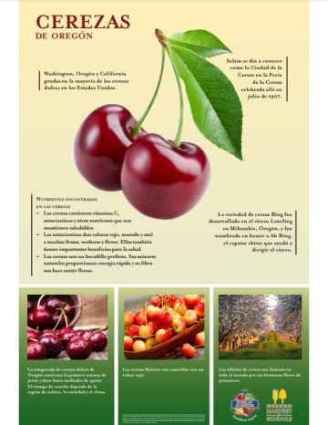 Póster de Cerezas