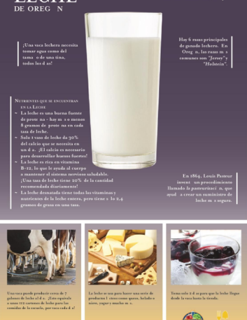 Póster de Leche