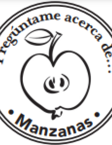 Sello de Mano de Manzanas