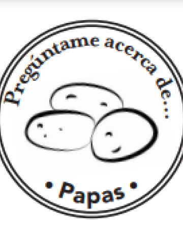 Sello de Mano de Papas