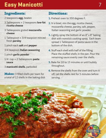 Easy Manicotti